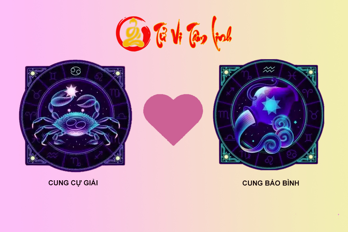 Cung Bảo Bình và Cự Giải có hợp nhau không trong thế giới tình yêu?