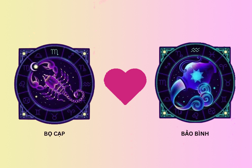Cung Bảo Bình và Bọ Cạp có hợp nhau không trong chuyện tình yêu?