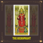 Sự thật về lá The Hierophant Tarot trong bộ bài tarot
