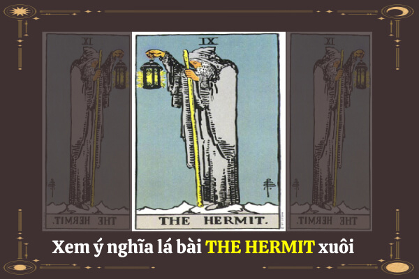ý nghĩa của lá The Hermit Tarot
