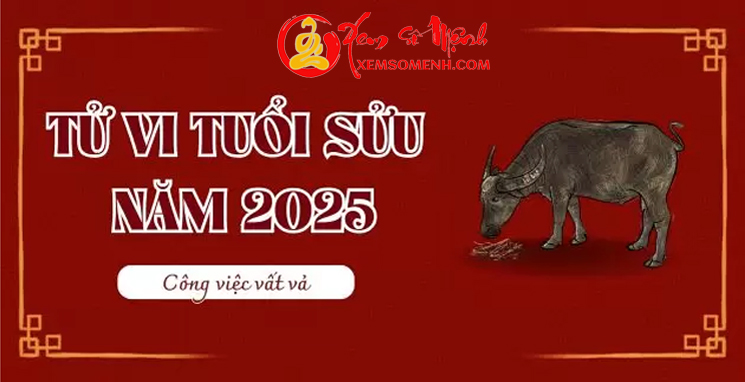 Tử Vi Tuổi Sửu Năm 2025 về Công Danh, Tài lộc, Gia Đạo