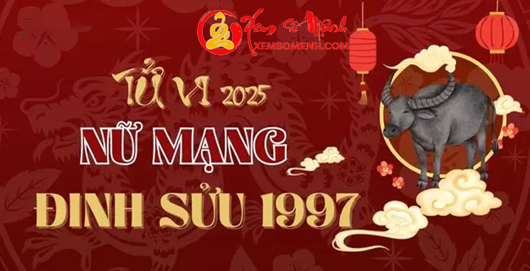 Tử vi tuổi Đinh Sửu 1997 nữ mạng năm 2025 Tốt hay Xấu?