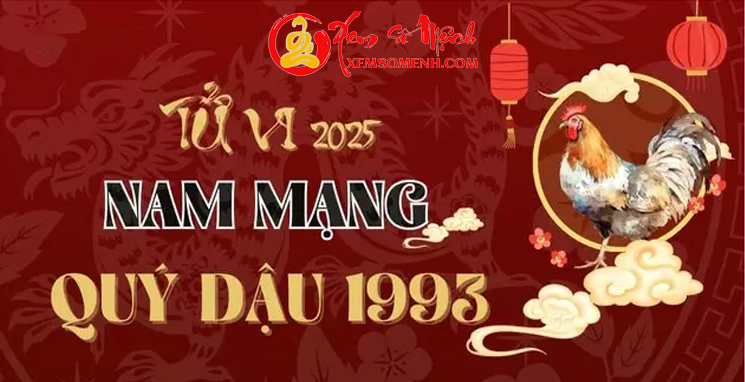 Tử vi tuổi Quý Dậu 1993 Nam Mệnh Năm 2025 Chi Tiết