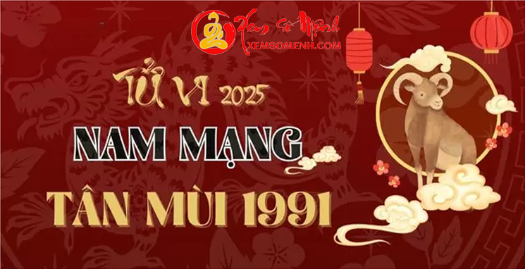 Tử vi tuổi Tân Mùi 1991  Nam Mạng năm 2025 Chi Tiết