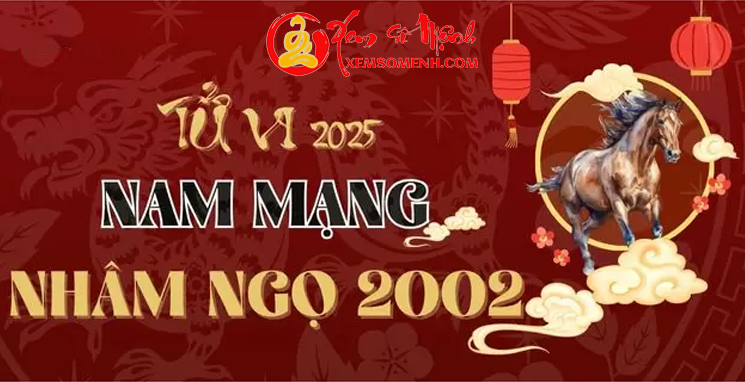 Tử vi tuổi Nhâm Ngọ 2002 Nam Mạng Năm 2025 Chi Tiết