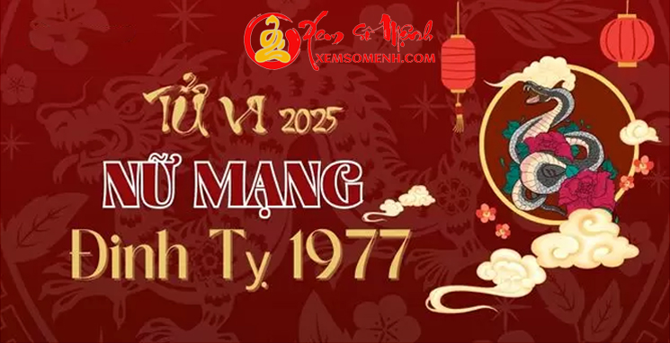 Tử Vi Tuổi Đinh Tỵ 1977 Nữ Mạng Năm 2025 - Đại Hạn Huỳnh Tuyền