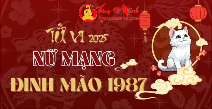 Tử Vi Tuổi Đinh Mão 1987 Nữ Mạng Năm 2025 Chi Tiết