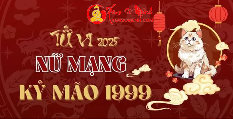 Tử vi tuổi Kỷ Mão 1999 Nữ mạng năm 2025 Chi Tiết