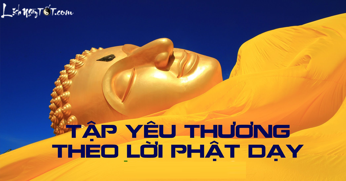 Tập yêu thương theo phương pháp Phật dạy