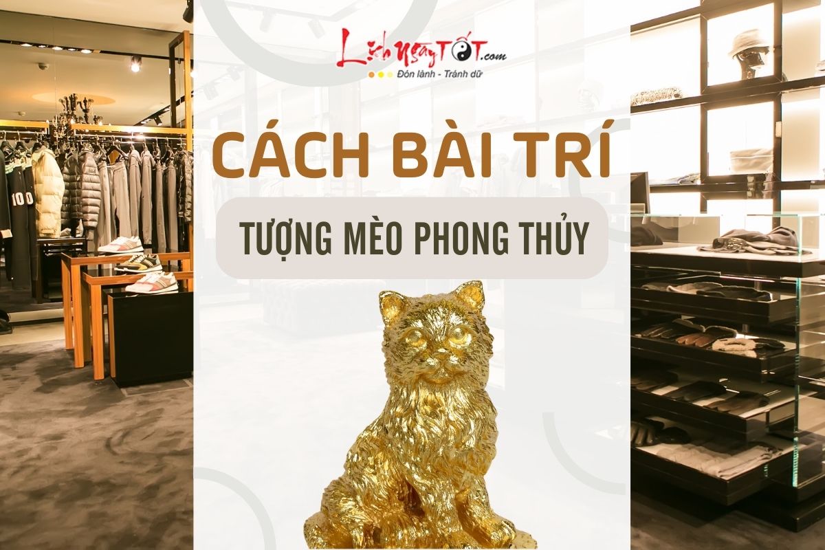 Cach bai tri tuong Meo phong thuy