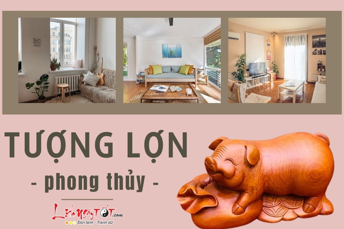 Tượng Lợn phong thủy: Có linh vật này thì lộc lá đầy nhà, vạn sự hưng thịnh