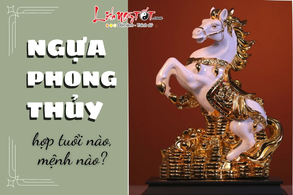 Ngua phong thuy hop tuoi nao, menh nao?