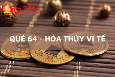 Giải Mã ý Nghĩa – Luận Quẻ Thủy Hỏa Vị Tế để dự đoán cát hung vận trình