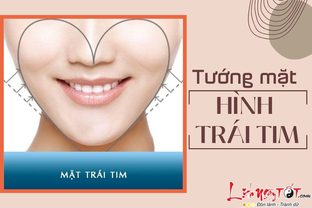 Xem tướng mặt hình trái tim, sự hấp dẫn đến mê hồn!