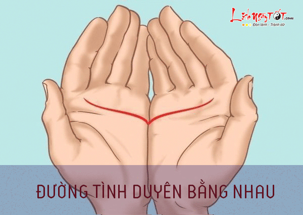 Xem duong tinh duyen 2 ban tay bang nhau