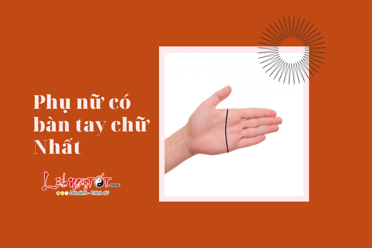 Phu nu co ban tay chu Nhat