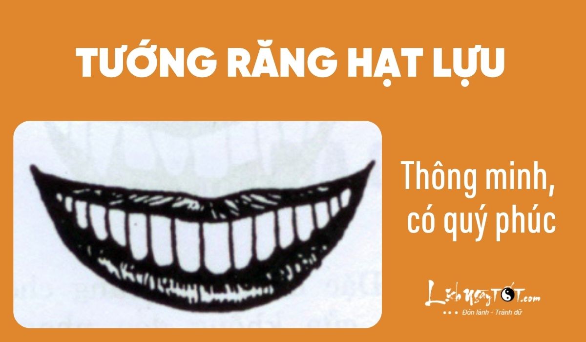 Xem nhan cach qua tuong rang - Rang hat luu