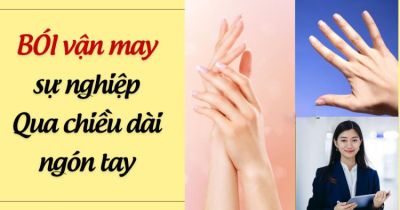 Ngón Tay Nói Gì Về Sự Nghiệp Tương Lai Của Bạn