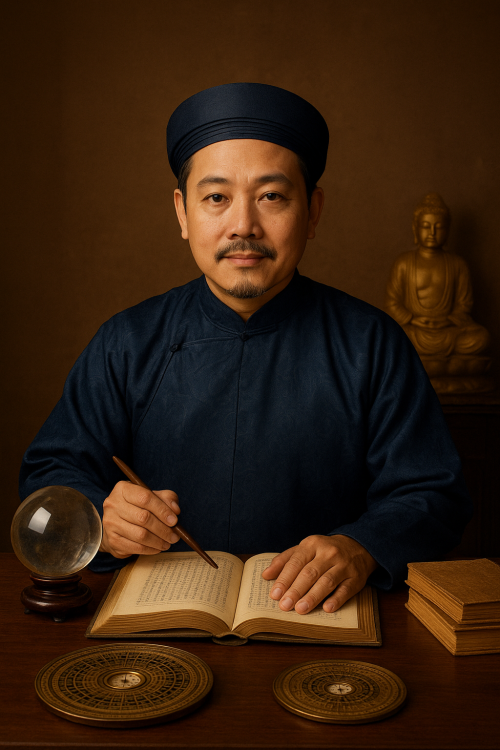 chân dung thầy Tâm Huệ Minh