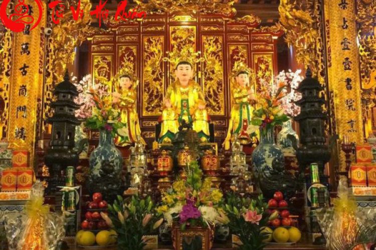 Cô Đôi Thượng Ngàn và Thánh tích cùng các bản văn chầu