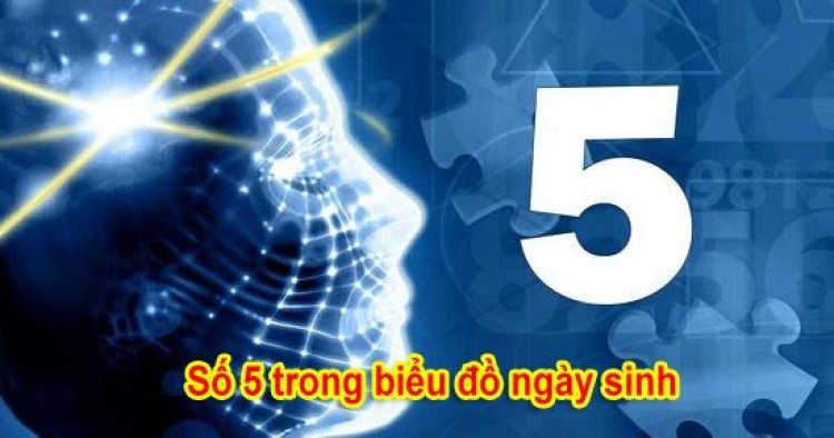 Ý Nghĩa Số 5 Trong Biểu Đồ Ngày Sinh Thần Số Học