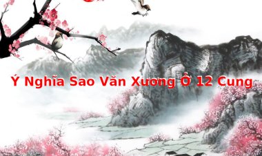 Ý Nghĩa Sao Văn Xương ở 12 Cung trong tử vi