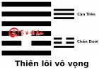 Luận Giải Ý Nghĩa Quẻ 25: Thiên Lôi Vô Vọng Chi Tiết Nhất