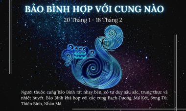 Cung Bảo Bình phù hợp với các cung nào?