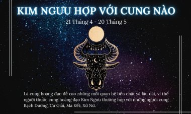 Cung Kim Ngưu phù hợp với các cung nào?