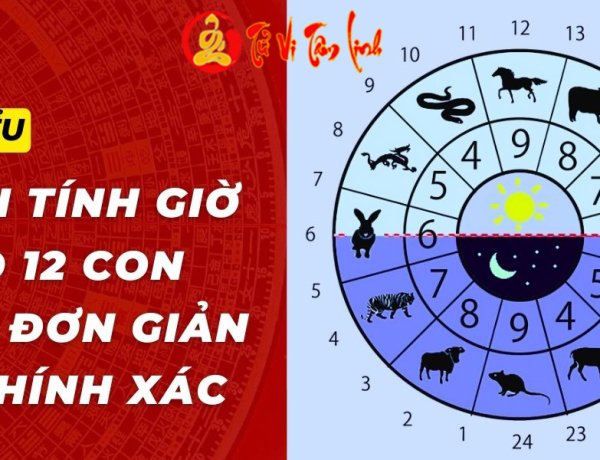 Cách tính giờ trong ngày theo 12 con giáp đơn giản và cụ thể mà ai cũng có thể tính được