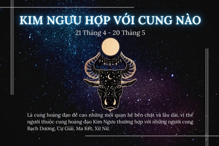 Cung Kim Ngưu phù hợp với các cung nào?