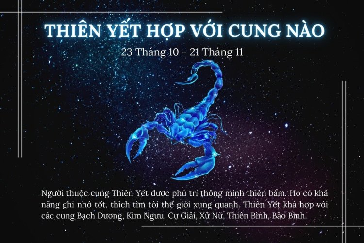 Cung Thiên Yết phù hợp với các cung nào?
