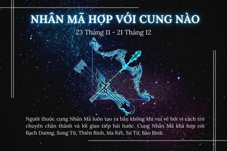Cung Nhân Mã phù hợp với các cung nào?