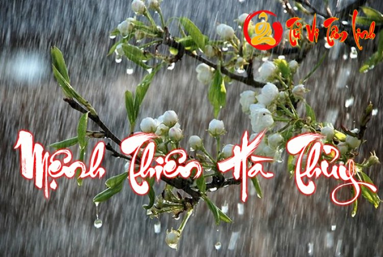 Mệnh Thiên Hà Thủy là gì? Họ có số mệnh ra sao? Hợp và khắc mệnh nào?