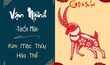 Tính cách, vận mệnh người tuổi Mùi mệnh Kim, Mộc, Thủy, Hỏa, Thổ