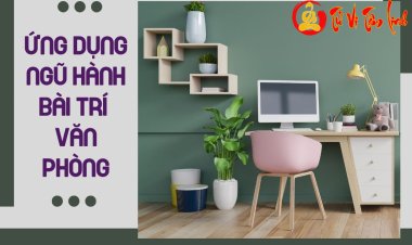Ứng dụng ngũ hành trong bố trí phòng làm việc để sự nghiệp thăng hoa, kinh doanh vượng phát