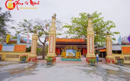 Đền Quan Hoàng Mười (ông Hoàng Mười) ở Nghệ An