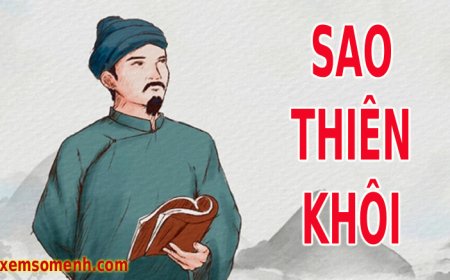 Sao Thiên Khôi là gì? Ý nghĩa Thiên Khôi khi an tại các cung trong lá số tử vi