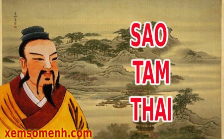 Sao Tam Thai là gì? Ý nghĩa khi Tam Thai tọa các cung trong lá số tử vi