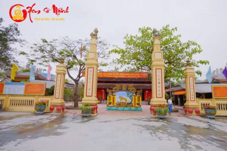 Đền Quan Hoàng Mười (ông Hoàng Mười) ở Nghệ An