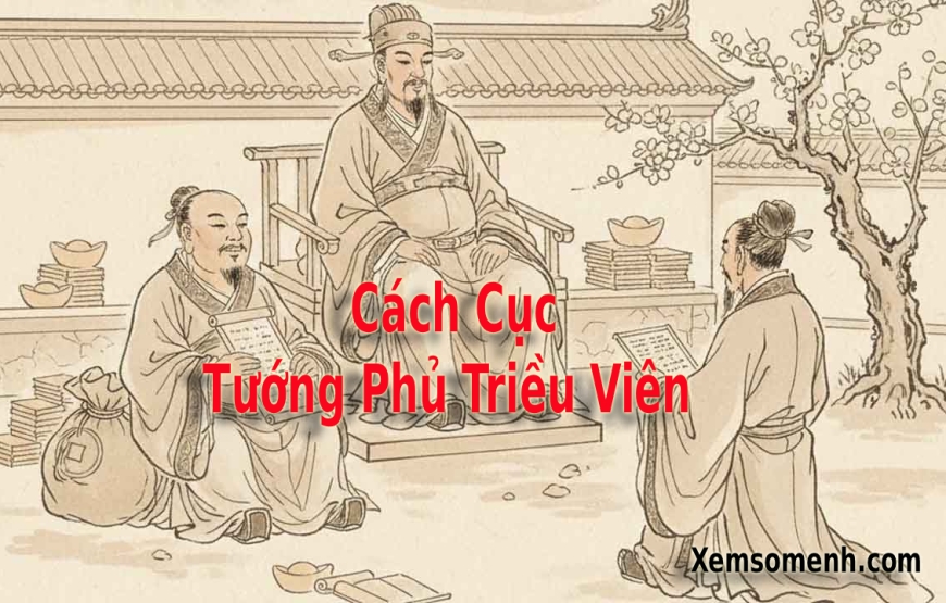 Cách cục Phủ Tướng Triều Viên chủ về phúc – lộc – địa vị